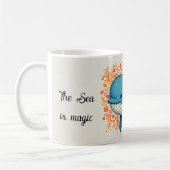 Mug Baleine bleue mignonne (Gauche)
