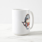 Mug Baleine Bonjour! (Devant droit)
