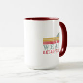 Mug Baleine Bonjour là | Crypto Retirement Funny (Devant droit)
