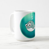 Mug Baleine, cachalot, sous l'eau (Devant gauche)