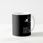Mug Baleine C'Est Orcaward Funny Orca Killer Whale Hum (Devant droit)