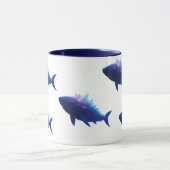 Mug Baleine Crystal Crest - Impression de baleines de  (Centre)