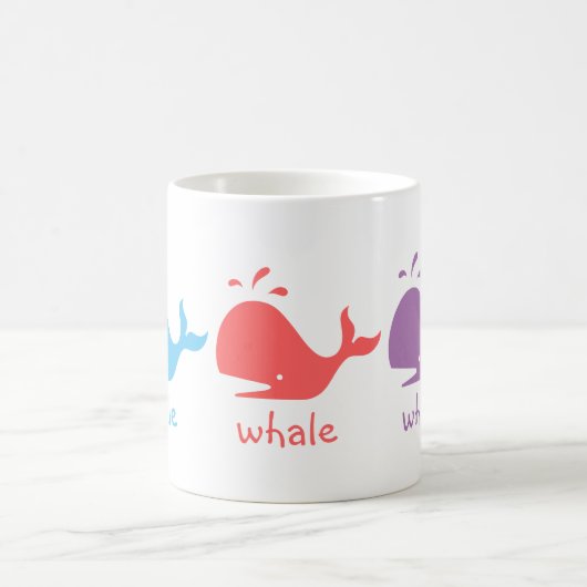 Mug Baleine de baleine de baleine (Centre)