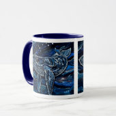 Mug Baleine de bosse (Devant gauche)