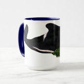 Mug Baleine de Noël (Devant gauche)