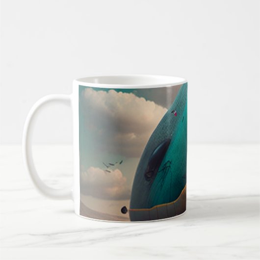 Mug Baleine étrange (Gauche)