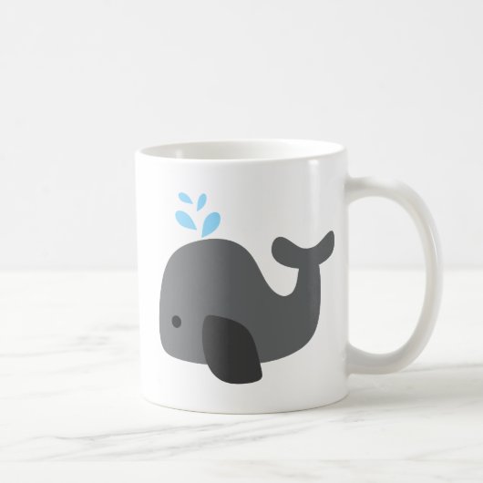 Mug Baleine grise (Droite)