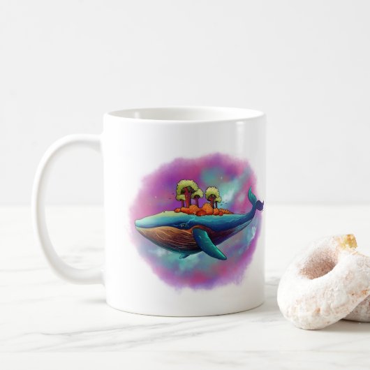 Mug Baleine imaginaire (Avec donut)
