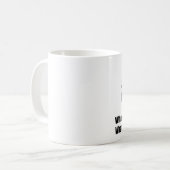 Mug Baleine, jeu de mots amusant (Devant gauche)