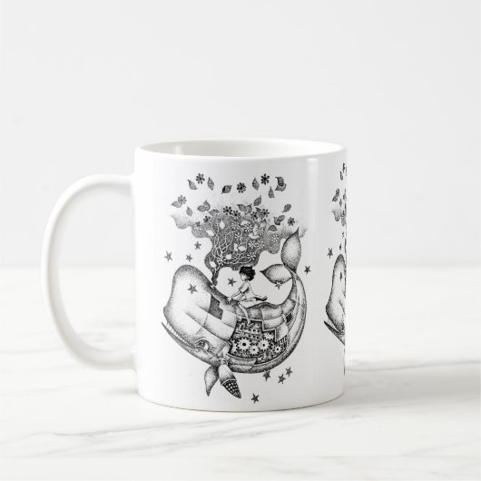 Mug Baleine mécanique (Gauche)