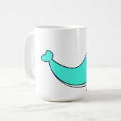 Mug Baleine, Mer, Eau (Devant gauche)