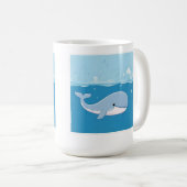 Mug Baleine mignonne (Devant droit)