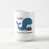 Mug Baleine mignonne avec caméra (Centre)