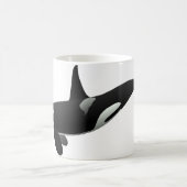 Mug Baleine noire et blanche tueuse à Orca (Centre)