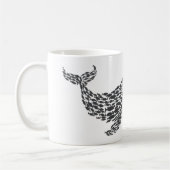 Mug Baleine silhouette (Gauche)