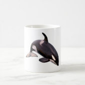 Mug Baleine tueuse isolée sautant (Centre)