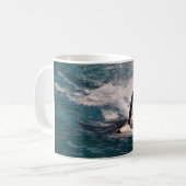 Mug Baleine tueuse nageant vite (Devant gauche)