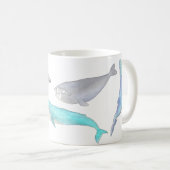 Mug Baleines à baleines (Devant droit)