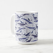Mug Baleines à bosse et Rorquals communs (Devant gauche)