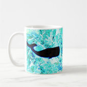 Mug baleines noires sous-marines (Gauche)