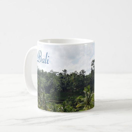 Mug Bali Ubud Terracé Ricefields (Devant gauche)