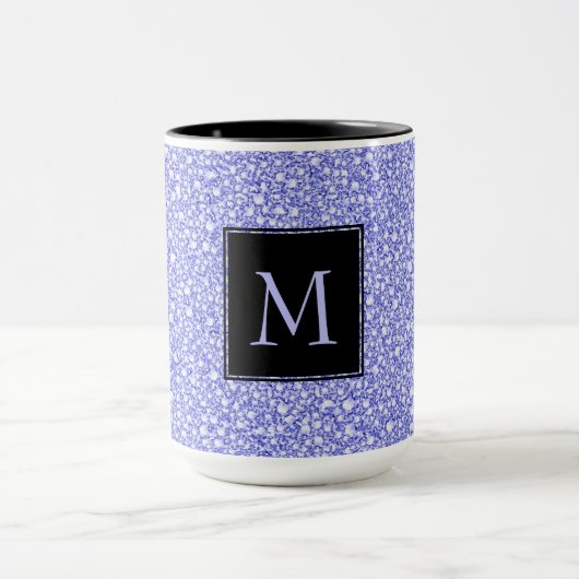 Mug Balises Bleues Croisées Look Parties scintillant P (Centre)
