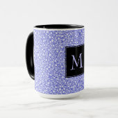 Mug Balises Bleues Croisées Look Parties scintillant P (Devant gauche)