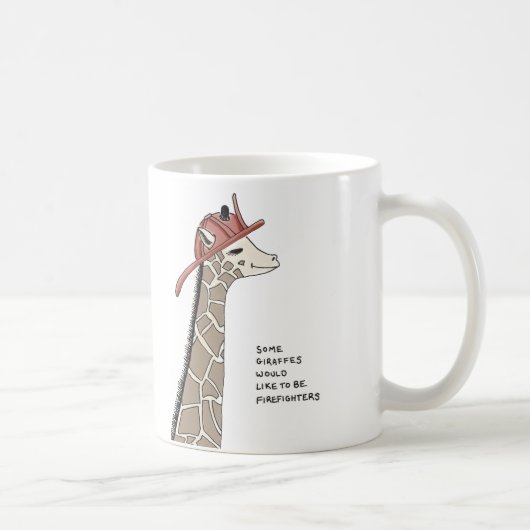 Mug baliverne de girafe (Droite)
