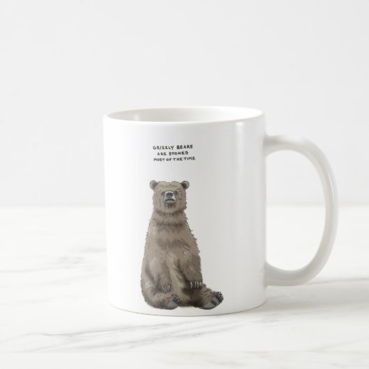 Mug baliverne d'ours gris (Droite)
