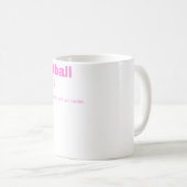 Mug Ball Girl - Netball (Devant droit)