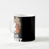 Mug Ball Nanny Funny Volleyball Basketball Nanny (Devant gauche)
