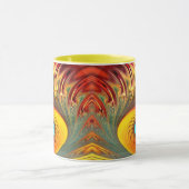 Mug Balle à feu Mandelbrot Fractal Spiral (Centre)