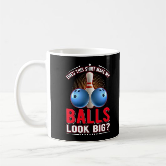 Mug Balle de Bowling Sarcastique Humour adulte (Gauche)