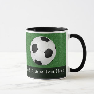 Mug Balle de football personnalisé