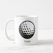 Mug Balle de Golf Personnalisée (Gauche)