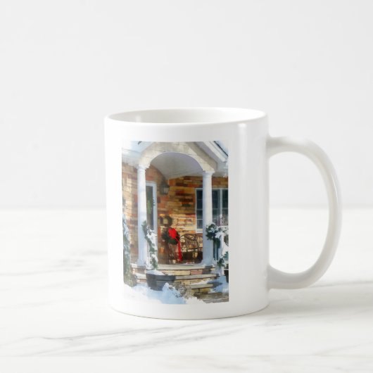 Mug Balle de Noël sur Porch (Droite)