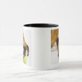 Mug Balle de tennis acérée de chien (Centre)