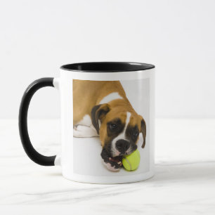 Mug Balle de tennis acérée de chien