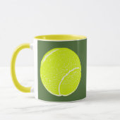 Mug balle de tennis jaune (Gauche)