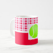 Mug Balle de tennis mignonne (Devant gauche)