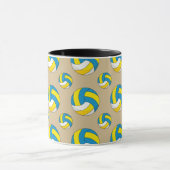 Mug Balle de volley-ball en dessin (Centre)