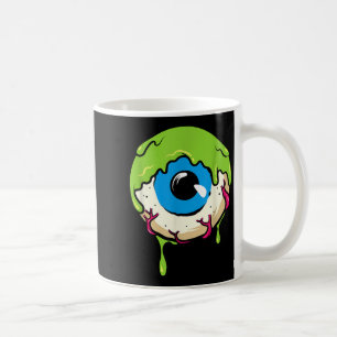 Mug Balle Oculaire Humain Gluant - Halloween Drôle et
