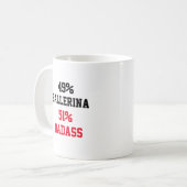 Mug Ballerina Badass (Devant gauche)