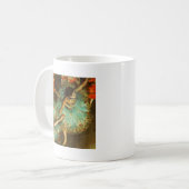Mug Ballerina Dance Green Dancer Edger Degas Peinture (Devant gauche)