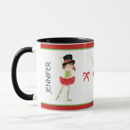Mug Ballerina Joyeux Noël | Ballet (Gauche)