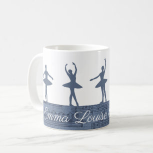 Mug Ballerina Nom personnalisé Ballet