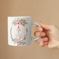 Ballerina Princess Floral Blush fête d'anniversair