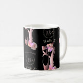 Mug Ballerina Toe Chaussures Custom Event (Devant droit)