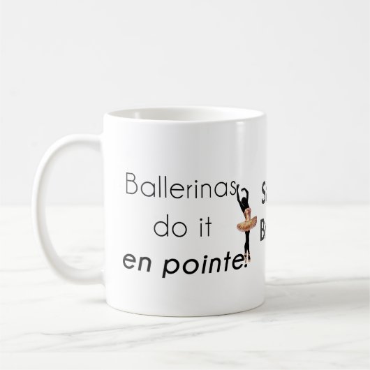 Mug Ballerinas donc ! (Gauche)