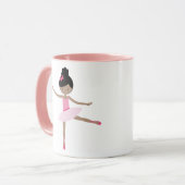 MUG BALLERINE DE DANSE (Devant gauche)